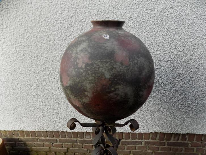 keramiek Ruscha art keramiek royale pot vaas1980 keramiek xl, Huis en Inrichting, Woonaccessoires | Overige, Gebruikt, Ophalen