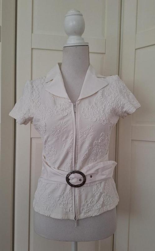 Antonelle wit stretchy vest jasje, maat 40 M, Kleding | Dames, Jasjes, Kostuums en Pakken, Gedragen, Jasje, Maat 38/40 (M), Wit