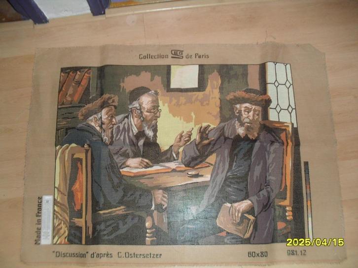 NIEUW Stramien Discussion naar Ostersetzer. Ook DMC Garens, Hobby en Vrije tijd, Borduren en Borduurmachines, Nieuw, Onderdeel of Toebehoren