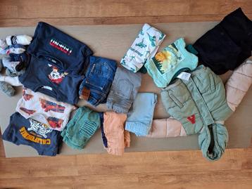Pakket nieuwe en zgn kleding jongen herfst winter 86/92 beschikbaar voor biedingen