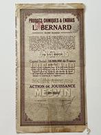 Produits Chimiques & Engrais L. Bernard - Aandeel, Ophalen of Verzenden, 1920 tot 1950, Aandeel