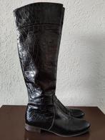 Scapa laarzen zwart croco lak maat 39,5, Hoge laarzen, Scapa, Zwart, Ophalen of Verzenden