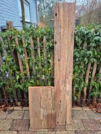 Oud houten spoorbielsplanken/spoorplanken/wagonplanken, Doe-het-zelf en Verbouw, Hout en Planken, Ophalen, Overige houtsoorten