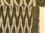 Clochard Fiore 02; olijfgroen+beige patroon; meubelstof, Overige materialen, 120 cm of meer, Ophalen of Verzenden, Groen