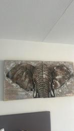Olifanten Schilderij, Ophalen of Verzenden