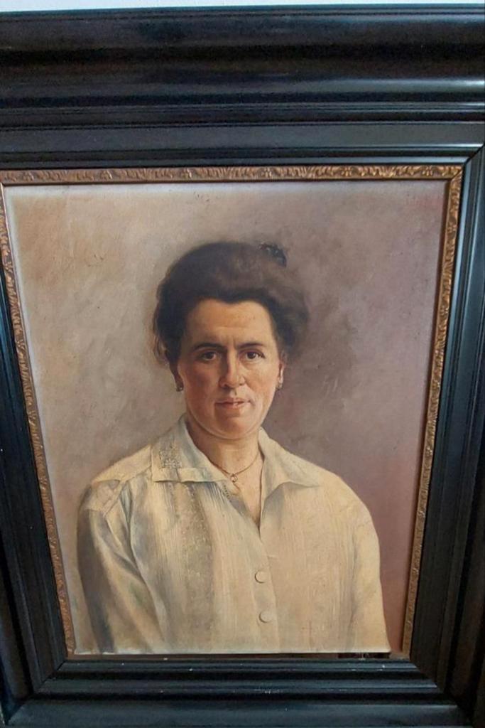 Antiek portret schilderij Willem de Kok 1883-1959, Antiek en Kunst, Kunst | Schilderijen | Klassiek, Ophalen of Verzenden