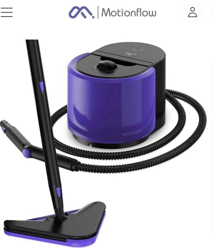 Motionflow Stoomreiniger PRO 1500W, Witgoed en Apparatuur, Stoomapparaten, Nieuw, Stoomreiniger, Ophalen of Verzenden