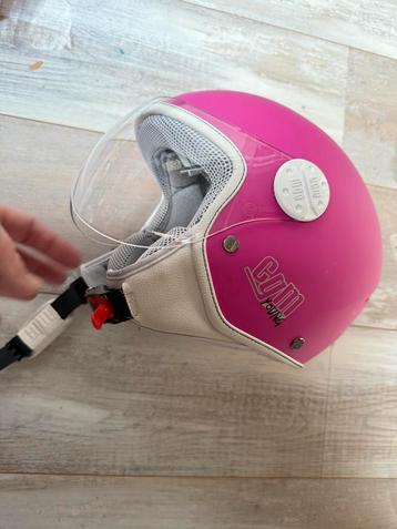 Scooter helm 51 - 52 cm yM roze  beschikbaar voor biedingen