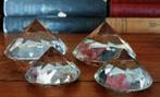 Set Feng Shui regenboogkristal 5 stuks met 2 houders, Ophalen of Verzenden
