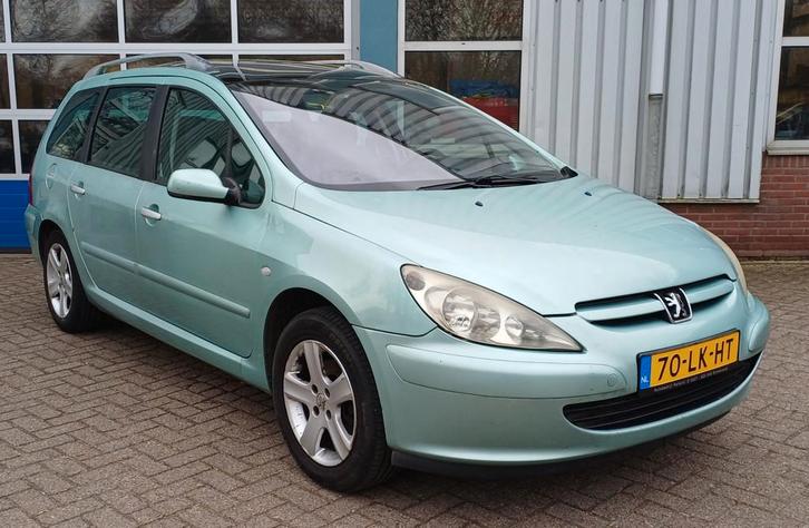 Peugeot 307 SW 1.6 16V 7 persoons apk april 2027, Auto's, Peugeot, Bedrijf, Te koop, ABS, Airbags, Boordcomputer, Centrale vergrendeling