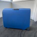 Blauwe koffer Carlton, Gebruikt, Hard kunststof, 70 cm of meer, 55 cm of meer