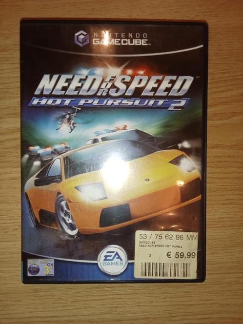 Need for Speed - Hot Pursuit 2, Spelcomputers en Games, Games | Nintendo GameCube, Zo goed als nieuw, Racen en Vliegen, 1 speler