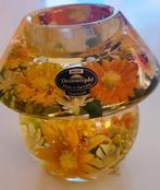 Waxinelichthouder dreamlight glas vintage, Ophalen, Overige materialen, Minder dan 25 cm