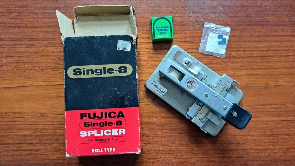 Fujica Single 8 Splicer - Filmplakker voor 8mm Film, Audio, Tv en Foto, Filmrollen, Ophalen of Verzenden, Accessoire