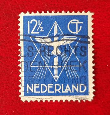 1933 Nederland Vredeszegel 12½ ct Nvph 256 Gestempeld beschikbaar voor biedingen
