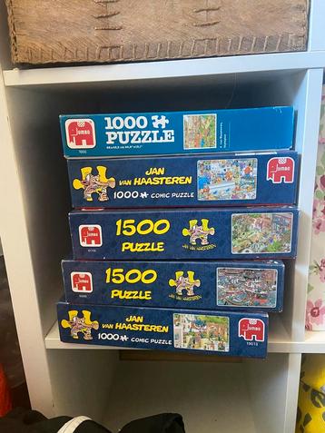 Diverse van Haasteren puzzels beschikbaar voor biedingen