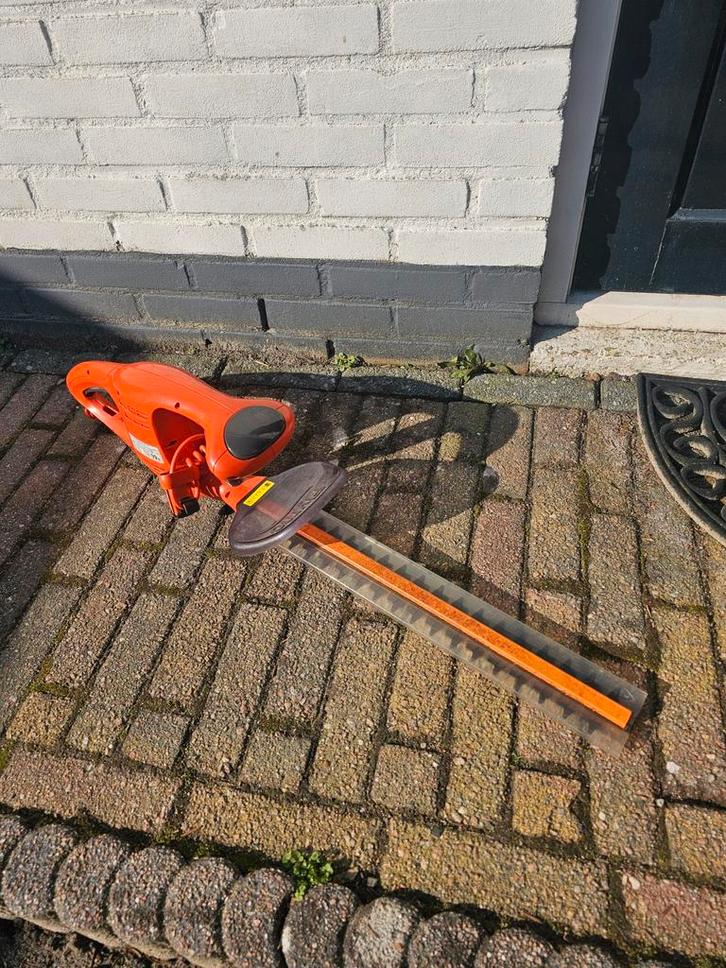 Goed werkende flymo 420 heggenschaar, Tuin en Terras, Heggenscharen, Gebruikt, Elektrisch, Ophalen of Verzenden