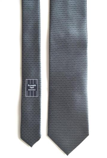 Nieuwe Ermenegildo Zegna zijden stropdas, das, groen/blauw beschikbaar voor biedingen