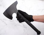 Fulltang bijl handgemaakt handcrafted tactical axe G10 zwart, Ophalen, Mes of Dolk