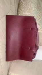 Anna field tas, Ophalen of Verzenden, Zo goed als nieuw, Paars, Leer