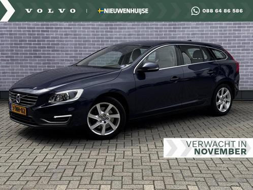 Volvo V60 T5 250pk Summum Aut | Trekhaak | Leder | Verw. sto, Auto's, Volvo, Bedrijf, Te koop, V60, ABS, Achteruitrijcamera, Adaptieve lichten