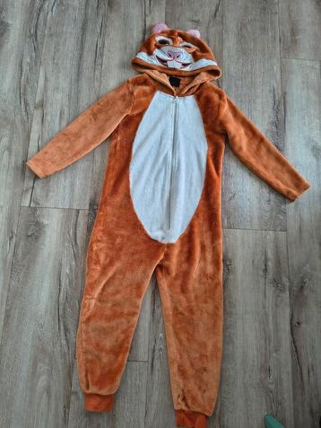 Mooie wit bruine hamster onesie, Albert Heijn pak, 110-116. beschikbaar voor biedingen