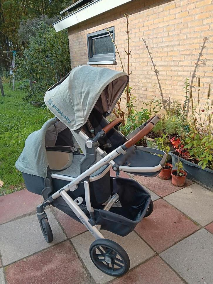 Uppababy Vista V2, Kinderen en Baby's, Kinderwagens en Combinaties, Gebruikt, Maxi-Cosi, Ophalen of Verzenden