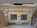 meubels: eettafel, stoelen, tv kast en salontafel, Ophalen, Gebruikt, 50 tot 100 cm, Italiaans