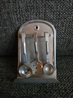 Oud Blikken Lepelrekje voor een Poppenhuis, Ophalen of Verzenden