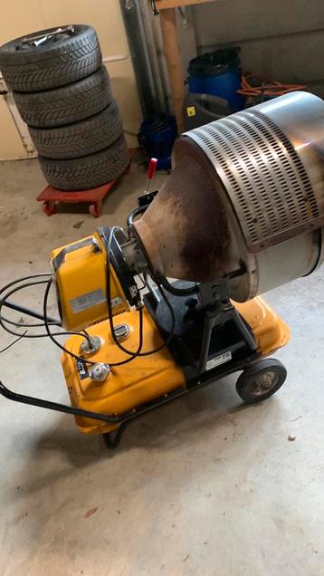 Zware heater beschikbaar voor biedingen