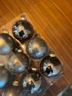 Diverse kerstballen in warm grijs, blauw en zwart, Ophalen, Zo goed als nieuw