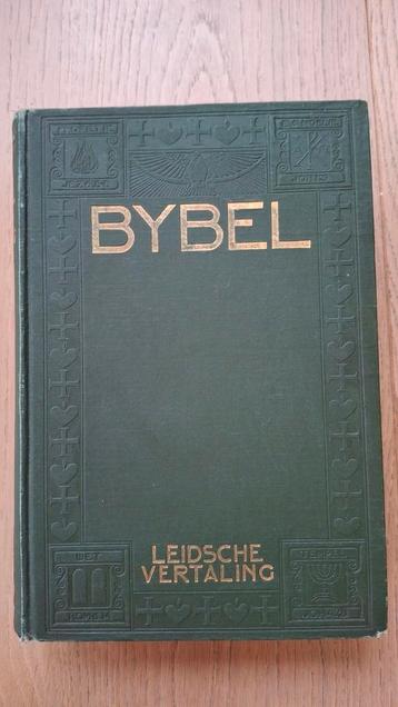 Bijbel in Leidsche vertaling uit 1914 beschikbaar voor biedingen