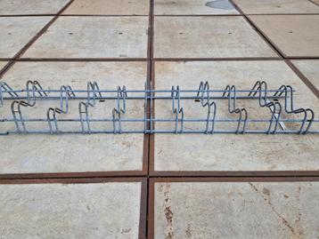 Fietsenstalling fietsenrek gegalvaniseerd 10 fietsen L300cm  beschikbaar voor biedingen