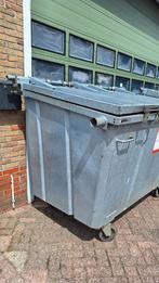 Stalen rolcontainer afvalcontainers 2.500 liter, Ophalen, Gebruikt, 40 liter of meer, Industriepark 2a 9351PA Leek