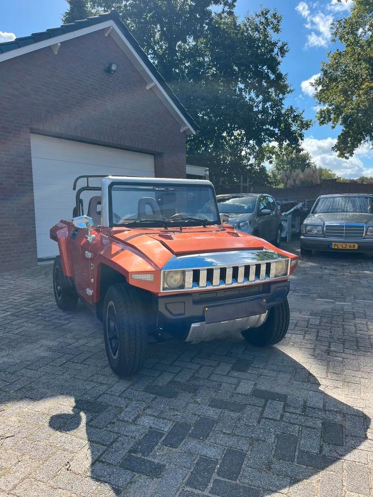 MINI HUMMER HX Cabrio, brommobiel Aixam /2015/Electrisch, Diversen, Brommobielen en Scootmobielen, Gebruikt, Overige merken, 46 km of meer