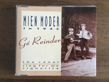 Cd Single Ge Reinders Mien Moder In 1945 GESIGNEERD NIEUW beschikbaar voor biedingen