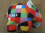 Olifant Elmer knuffel 25 cm groot en 32 cm lang., Ophalen of Verzenden, Zo goed als nieuw, Olifant