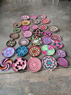 Marokkaanse rieten schalen, Ophalen of Verzenden, Rond, Riet