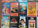 35 vhs banden Disney en andere tekenfilms, Cd's en Dvd's, VHS | Kinderen en Jeugd, Gebruikt, Tekenfilm, Alle leeftijden, Ophalen of Verzenden