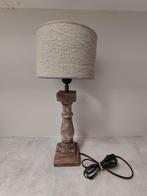 Mooie houten lamp met stoffen kap van Countryfield, Ophalen, Nieuw, Stof, Modern
