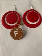 Rode Rubber Oorbellen - Marzio Fiorini, Sieraden, Tassen en Uiterlijk, Oorbellen, Overige materialen, Hangers, Nieuw, Ophalen of Verzenden