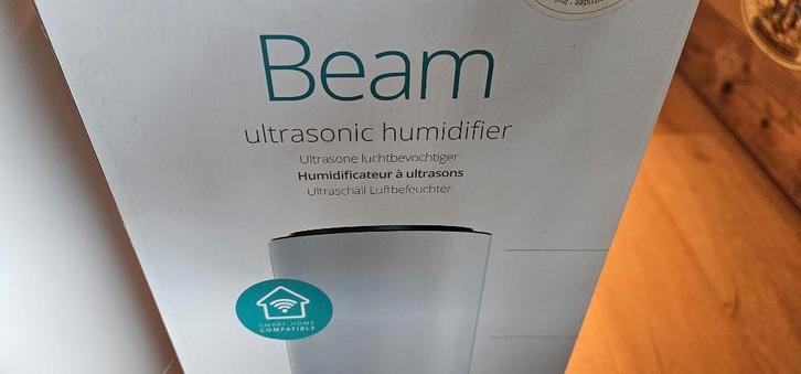 Duux Beam luchtbevochtiger kort gebruikt, Witgoed en Apparatuur, Luchtbehandelingsapparatuur, Zo goed als nieuw, Luchtbevochtiger