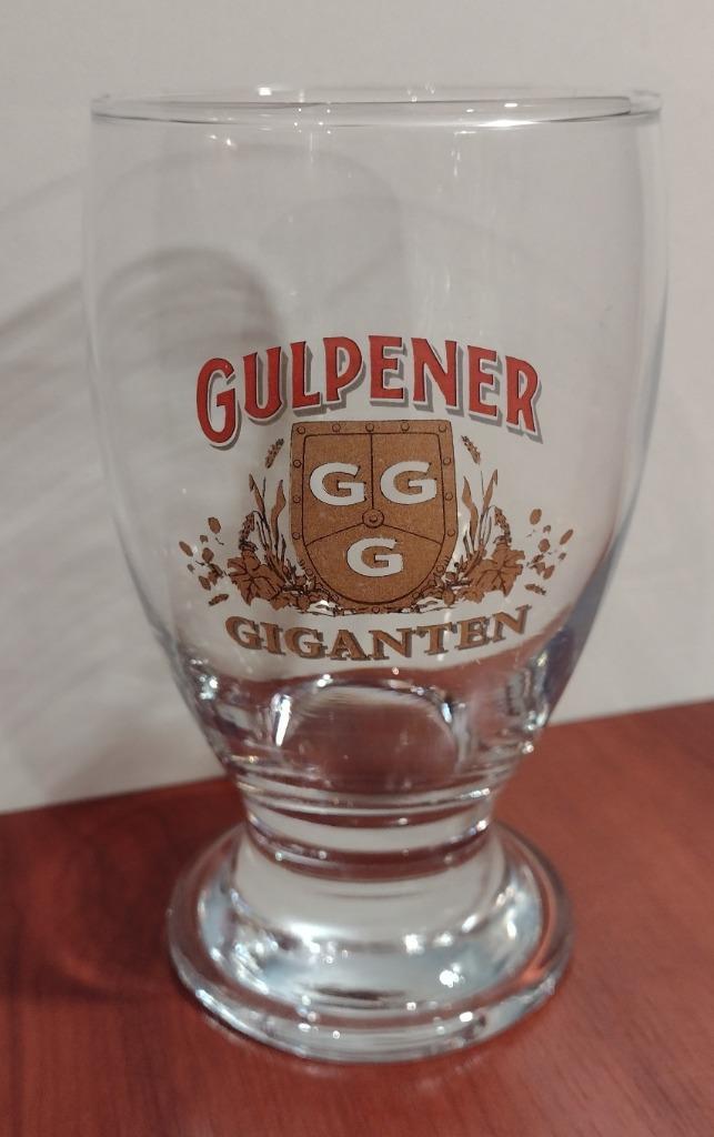 Gulpener Giganten Glas 25cl. (A), Verzamelen, Biermerken, Gebruikt, Glas of Glazen, Gulpener, Ophalen of Verzenden