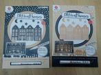 2x DIY Kraft Houses - Knutselpakket - grachtenpanden, Ophalen of Verzenden, Nieuw, Knutselwerk