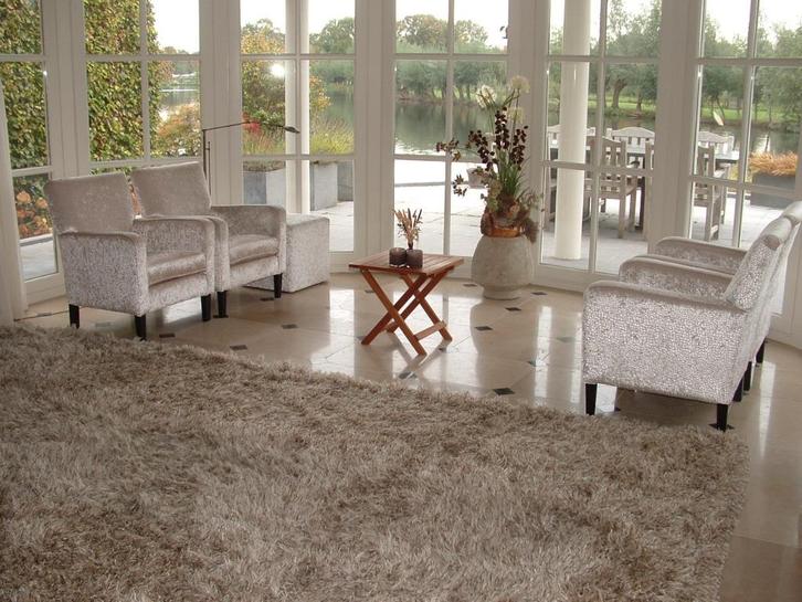 Giessenburg: 4x Belgano fauteuil + 2x poef dierenprint glans, Huis en Inrichting, Fauteuils, Zo goed als nieuw, 50 tot 75 cm, 75 tot 100 cm