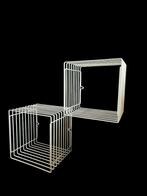 Fantastische vintage draad staal Montana wandplank kastje, Ophalen of Verzenden, Gebruikt