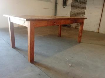 Teak houten eettafel 200x100cm beschikbaar voor biedingen