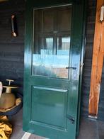 Stompe buitendeur linksdraaiend, Doe-het-zelf en Verbouw, Deuren en Horren, Ophalen, Gebruikt, 80 tot 100 cm, Buitendeur