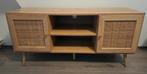 Rotan tv meubel, Ophalen, Gebruikt, 100 tot 150 cm, Minder dan 100 cm