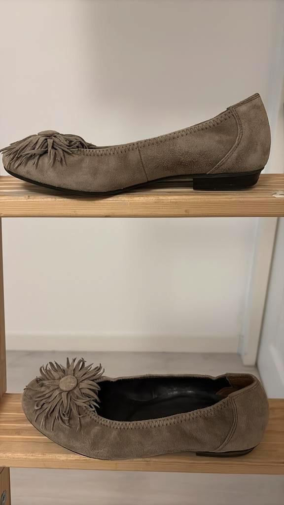 Paul Green Ballerina's in maat 36.5/37, Kleding | Dames, Schoenen, Zo goed als nieuw, Ballerina's, Beige, Ophalen of Verzenden